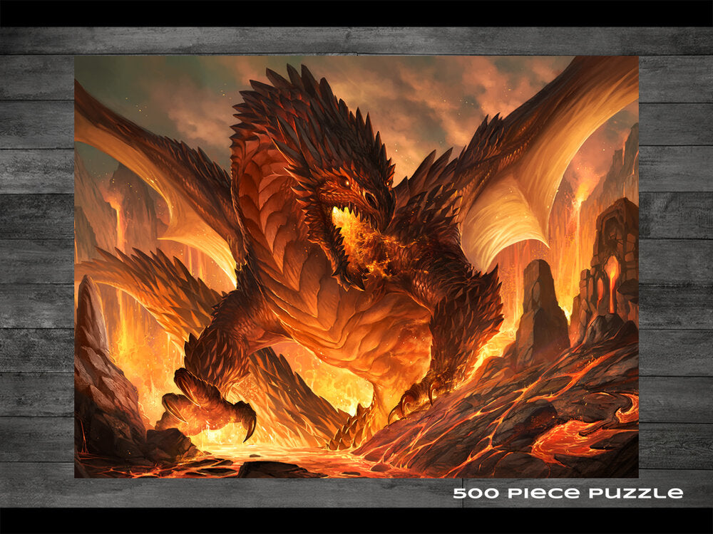 Fire Bringer 500 Piece Puzzle